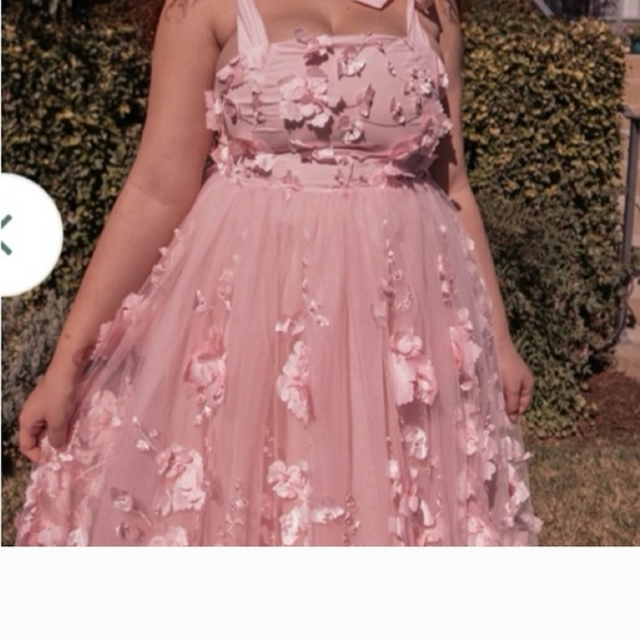 JessaKae Pink Floral Dress - Picture 2 of 6